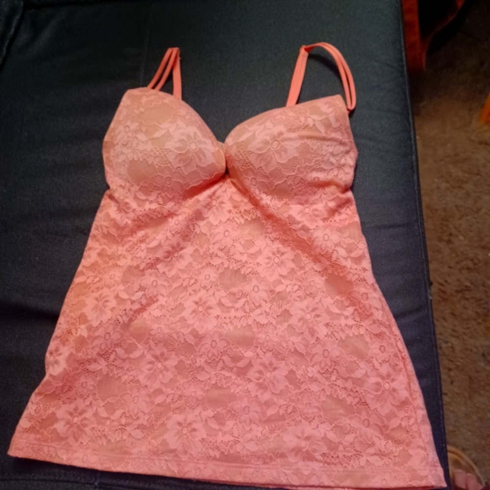 VICTORIAS SECRET EMBRACE PUSH UP BRA TOP SIZE 34B